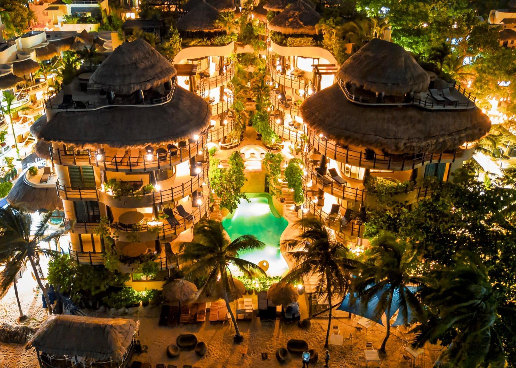 El Taj Oceanfront And Beachside Condo Hotel Playa del Carmen Exterior foto