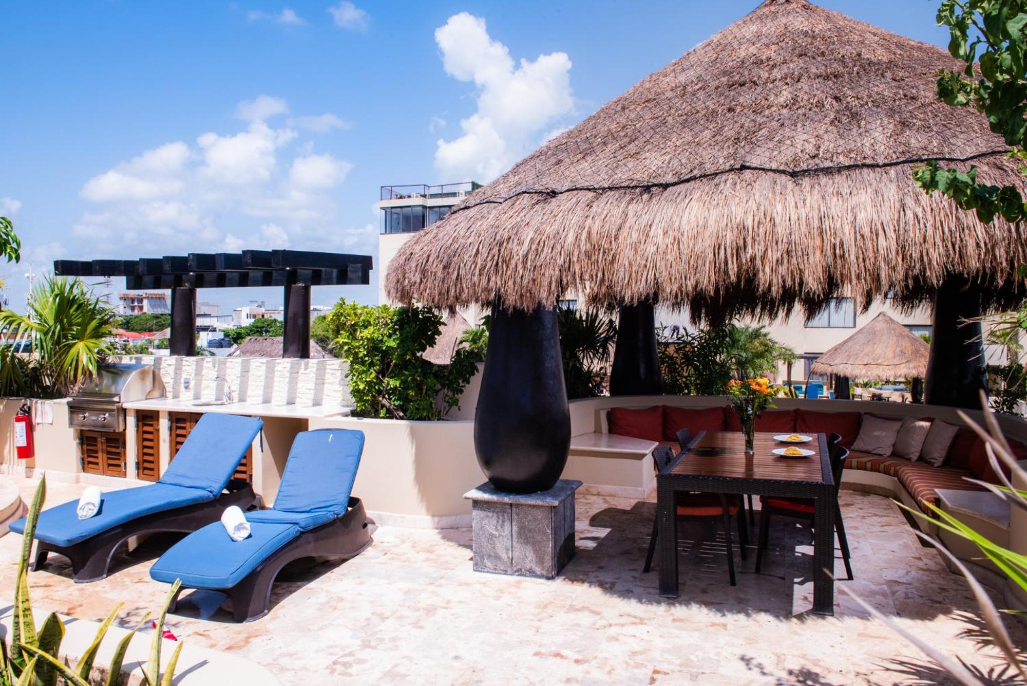 El Taj Oceanfront And Beachside Condo Hotel Playa del Carmen Exterior foto